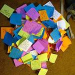 papeles postit