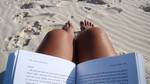 leer en la playa